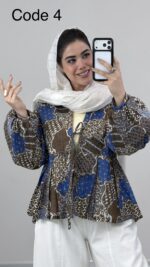 شومیز عروسکی طرحدار کد010142 A-12 - Image 5