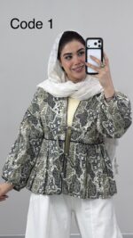شومیز عروسکی طرحدار کد010142 A-12 - Image 6