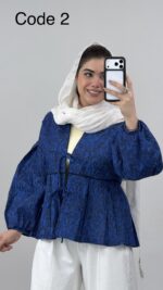 شومیز عروسکی طرحدار کد010142 A-12 - Image 7