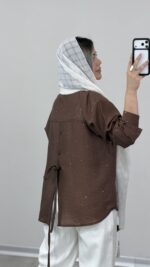 شومیز مدل مامک کد 010145 B-15 - Image 4