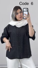 شومیز مدل مامک کد 010145 B-15 - Image 5