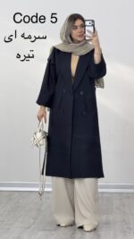 کت بلند سایا کد 010152 A-21 - Image 4