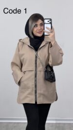 مانتو کلاهدار ماهداد کد 010161 A-11