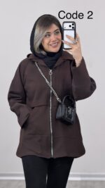 مانتو کلاهدار ماهداد کد 010161 A-11 - Image 6