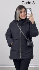 مانتو کلاهدار ماهداد کد 010161 A-11 - Image 5