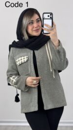 پالتو مزونی مهوار کد 010160 A-17 - Image 5
