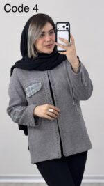 پالتو مزونی مهوار کد 010160 A-17 - Image 6
