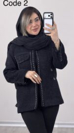 پالتو مزونی مهوار کد 010160 A-17 - Image 9