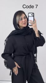 شومیز جلو گره کد 010035 A-16 - Image 5