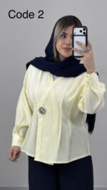شومیز سیلک آنایا کد 010169 A-19