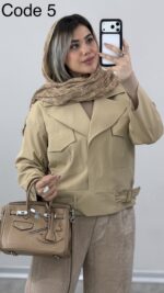 ترنچ کت ناریسا کد 010176 A-14 - Image 6