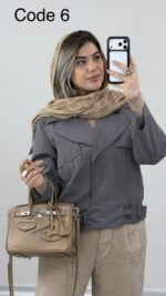ترنچ کت ناریسا کد 010176 A-14 - Image 11