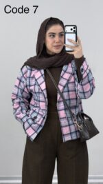 ترنچ کت پشمی الکا کد 010186 A-19 - Image 10