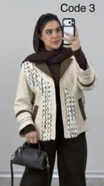 پالتو مزونی چیدار کد 010163 A-7