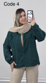شومیز کبریتی کد 010198 A-12 - Image 5