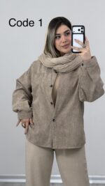 شومیز کبریتی کد 010198 A-12