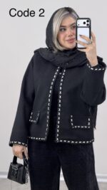 کت پاییزه مزونی فریا کد 010165 A-13 - Image 3