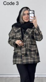 کت + کیف چهارخونه کد 010224 A-2 - Image 7