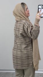 مانتو پشمی حنا کد 010226 B/4 - Image 12