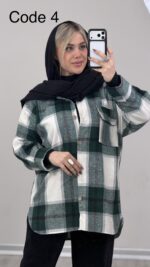 مانتو پشمی حنا کد 010226 B/4 - Image 2