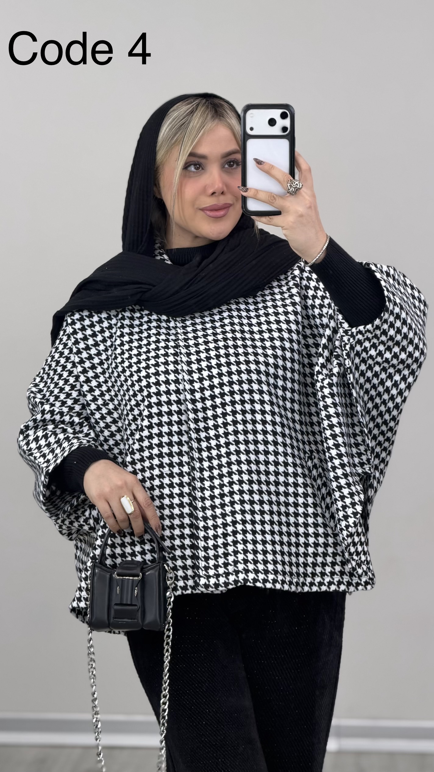 IMG_7068 شنل پیچازی سمانه کد 010227 A-19 - Image 1