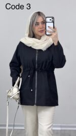 مانتو پاییزه نیها کد 010229 A-2 - Image 3