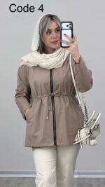 مانتو پاییزه نیها کد 010229 A-2
