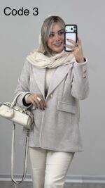 کت مدل بانو کد 010050 A-16 - Image 8