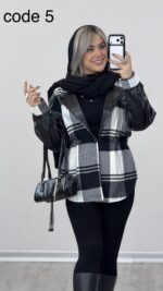 شکت چهارخونه ثیلا کد 010244 A-7