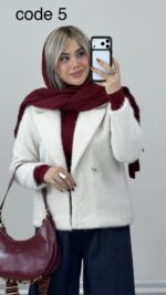 کت خز دار آوانه کد 010236 A-13 - Image 2