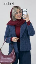 کت خز دار آوانه کد 010236 A-13 - Image 6