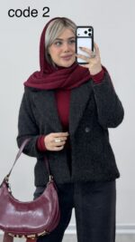 کت خز دار آوانه کد 010236 A-13 - Image 3