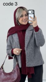 کت خز دار آوانه کد 010236 A-13 - Image 5