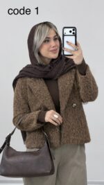 کت خز دار آوانه کد 010236 A-13