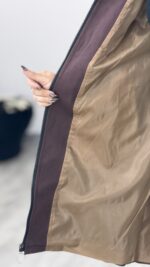 بارونی بلند کتان کد  A-9 010261 - Image 6