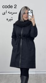 بارونی بلند کتان کد  A-9 010261 - Image 3