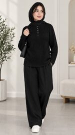 بلوز بافت وارداتی کد 010337 B-13 - Image 2