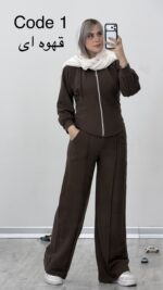 سوییشرت و شلوار پشت بندی کد 010391 B-18 - Image 5