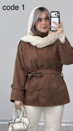 پالتو یقه ایستاده کد 010397 A-9 - Image 7