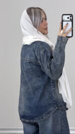 کت جین مدل آفرین کد 010264 A-11 - Image 4
