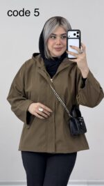 بارونی کلاهدار مدل گلبانو کد 010268 A-5