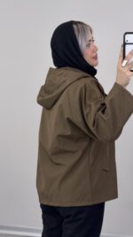 بارونی کلاهدار مدل گلبانو کد 010268 A-5 - Image 7
