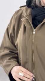 بارونی کلاهدار مدل گلبانو کد 010268 A-5 - Image 8