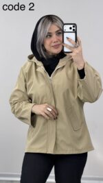 بارونی کلاهدار مدل گلبانو کد 010268 A-5 - Image 9