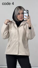 بارونی کلاهدار مدل گلبانو کد 010268 A-5 - Image 3