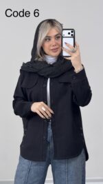 مانتو کتان ریرا کد 010291 B-13 - Image 10
