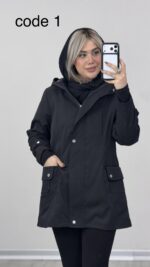 بارونی کلاهدار یارا کد 010295 A-5 - Image 6