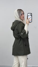 بارونی کلاهدار آیماه کد 010309 A-2 - Image 8