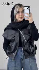 وست چرم دل آرا کد 010317 B-22 - Image 4