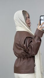 کاپشن چرم وست شو کد 010322 A-19 - Image 3